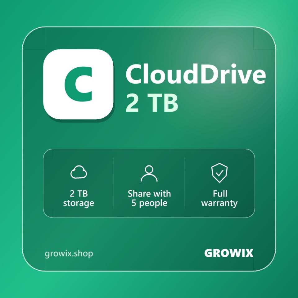 CloudDrive 2 TB Subscription
